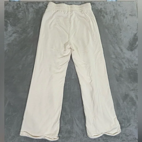 Free people cream straight leg drawstring sweater pants - Picture 9 of 9